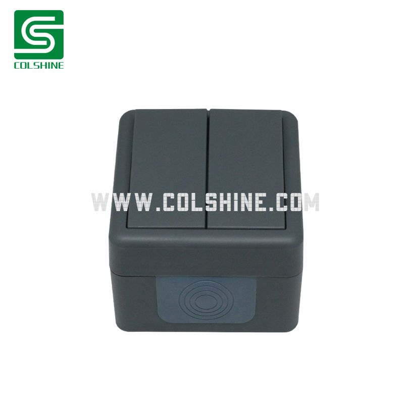 Europe Surface Mounted IP54 Wall Light Switch